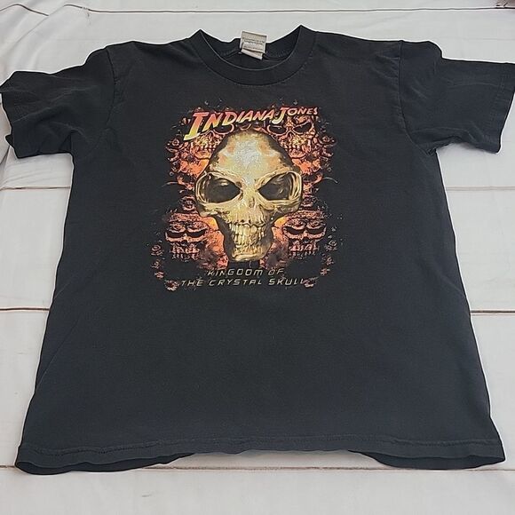 BOYS Indiana Jones Kingdom of the Crystal Skull Tee from 2008 size 14/16 or YXL - Picture 2 of 4